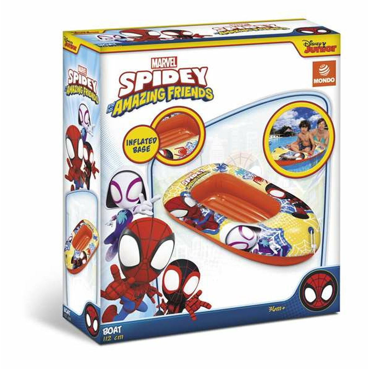 Saltea gonflabilă Spidey Barcă 112 cm - Jucarii si jocuri, În aer liber și sport