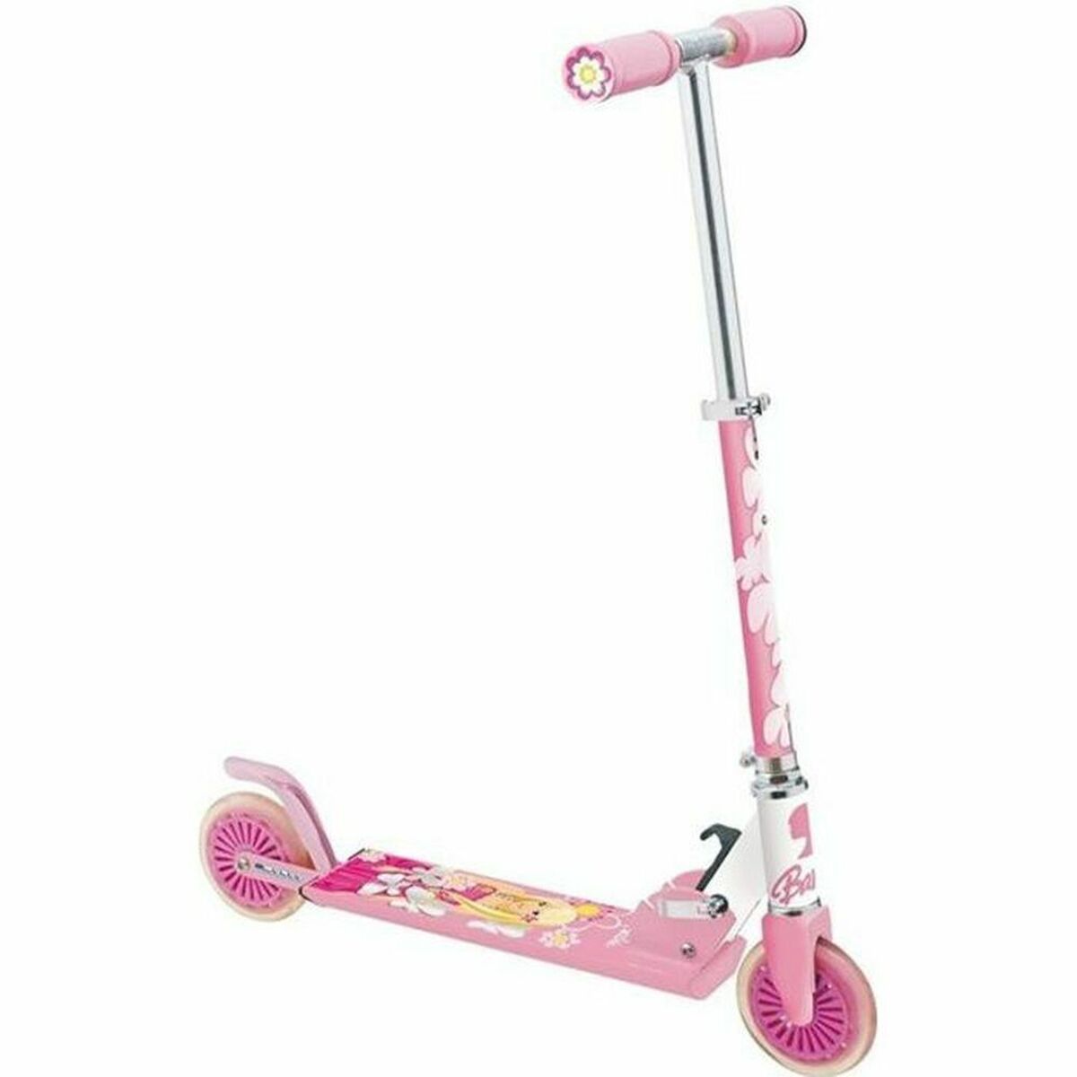 Trotinetă Barbie Infantil Roz - Sport și în aer liber, Mobilitate urbană