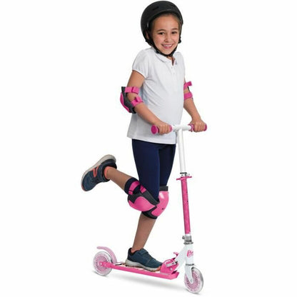 Trotinetă Barbie Infantil Roz - Sport și în aer liber, Mobilitate urbană