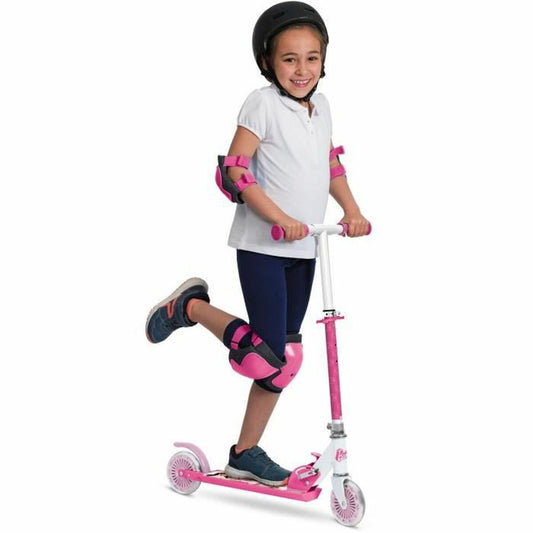 Trotinetă Barbie Infantil Roz - Sport și în aer liber, Mobilitate urbană