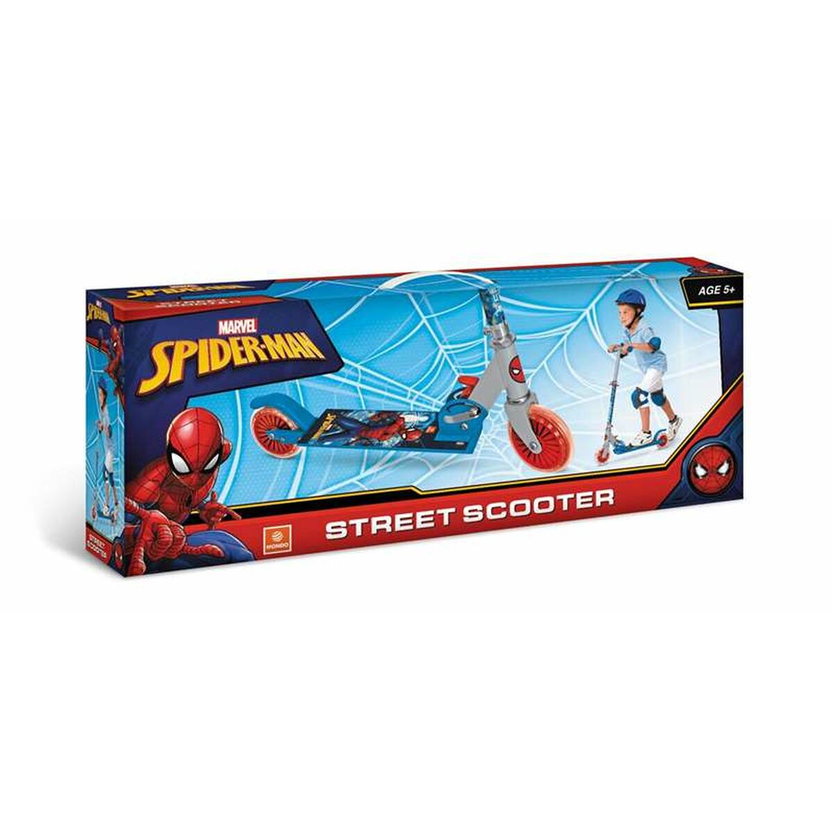 Trotinetă Spider-Man Aluminiu 80 x 55,5 x 9,5 cm - Sport și în aer liber, Mobilitate urbană