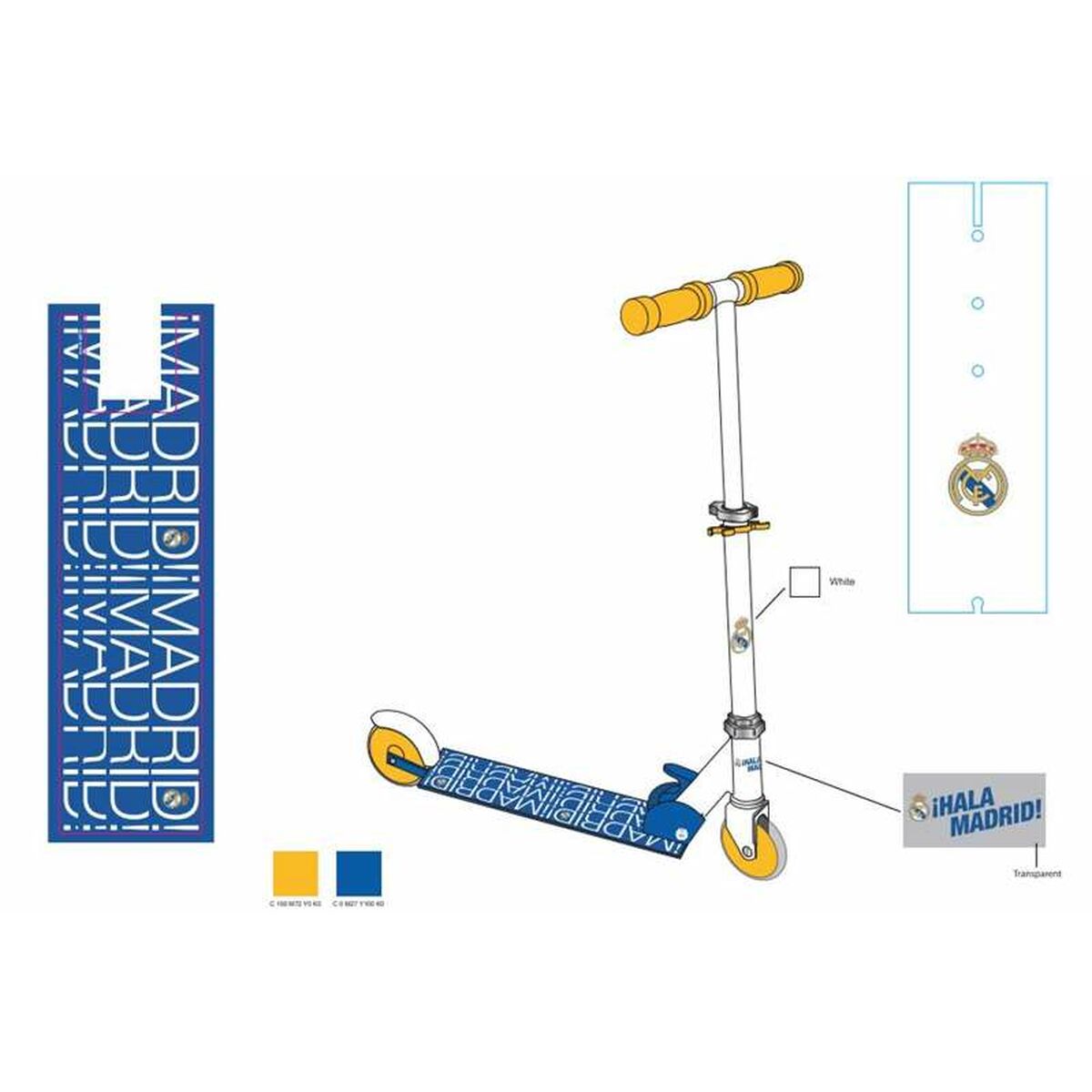 Trotinetă Unice Toys Aluminiu 80 x 55,5 x 9,5 cm - Sport și în aer liber, Mobilitate urbană