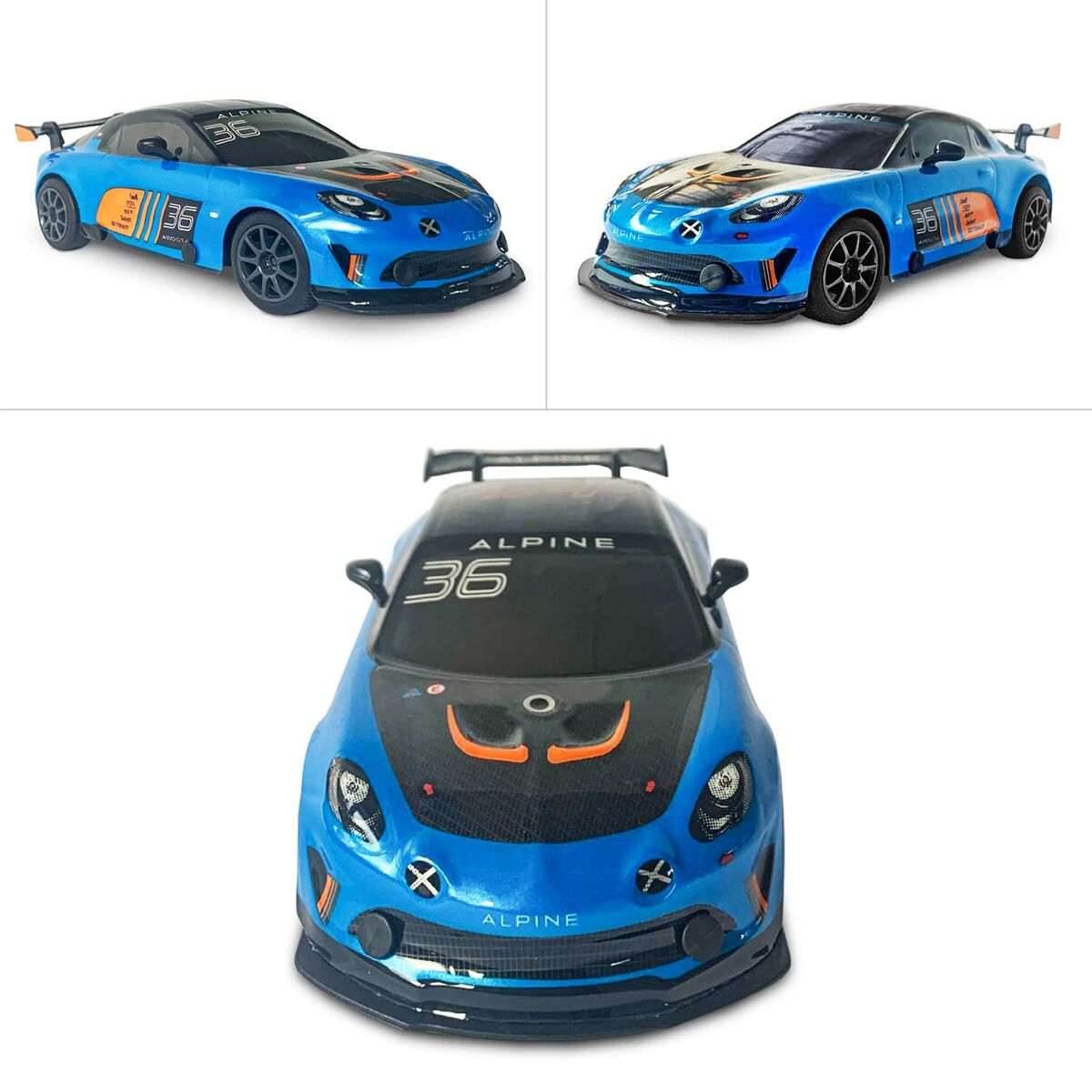 Mașină Radio Control Mondo Alpine A110 GT4 Albastru Turquoise - Jucarii si jocuri, Vehicule