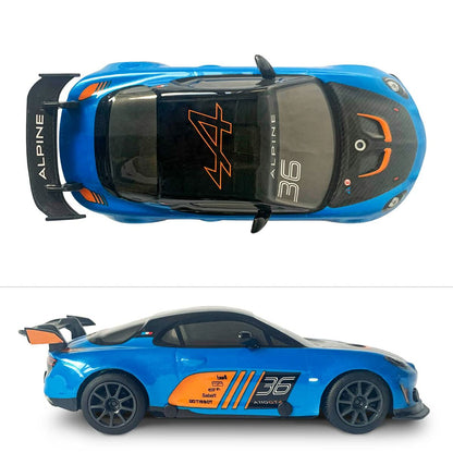 Mașină Radio Control Mondo Alpine A110 GT4 Albastru Turquoise - Jucarii si jocuri, Vehicule