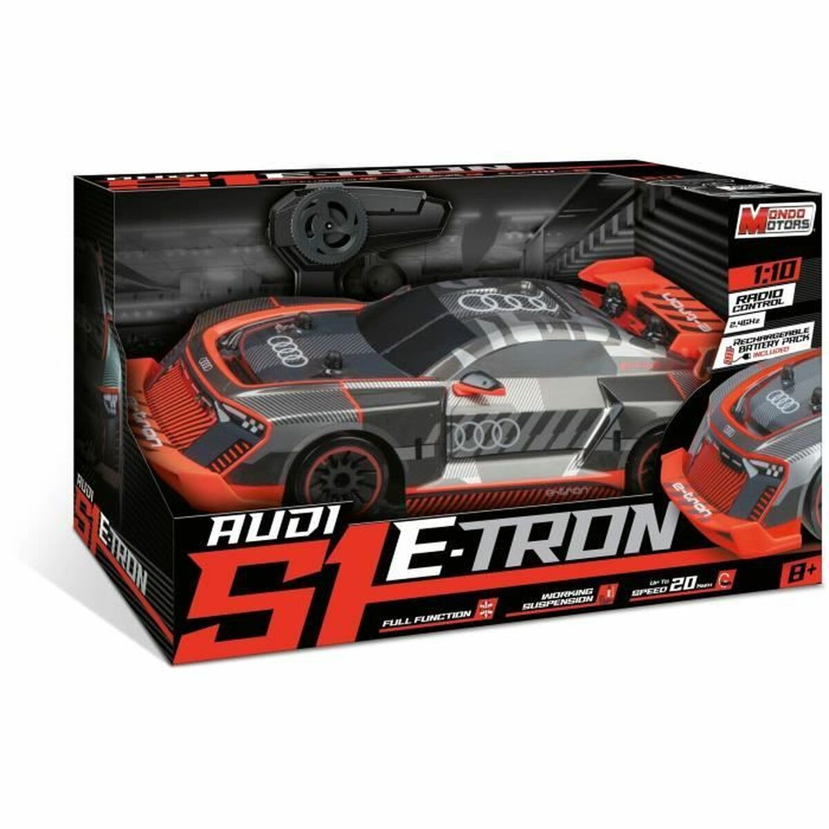 Mașină Radio Control Mondo Audi E-Tron - Jucarii si jocuri, Vehicule