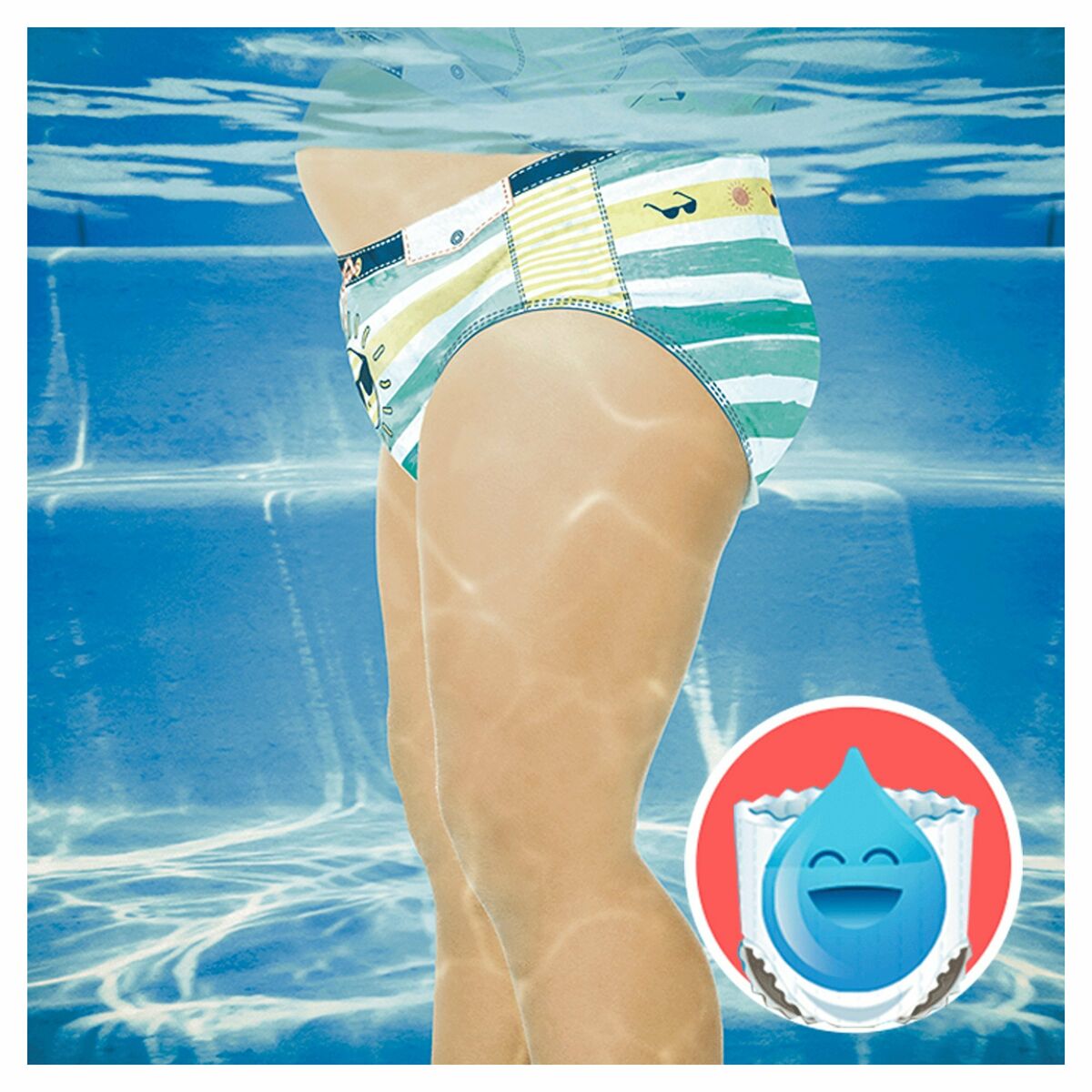 Scutece de unică folosință Dodot Splashers 5-6 14 Kg (10 Unități) - Sănătate și îngrijire personală, Îngrijirea copiilor și puericultură