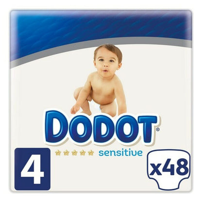 Scutece de unică folosință Sensitive Dodot Dodot Sensitive (48 uds) - Sănătate și îngrijire personală, Îngrijirea copiilor și puericultură