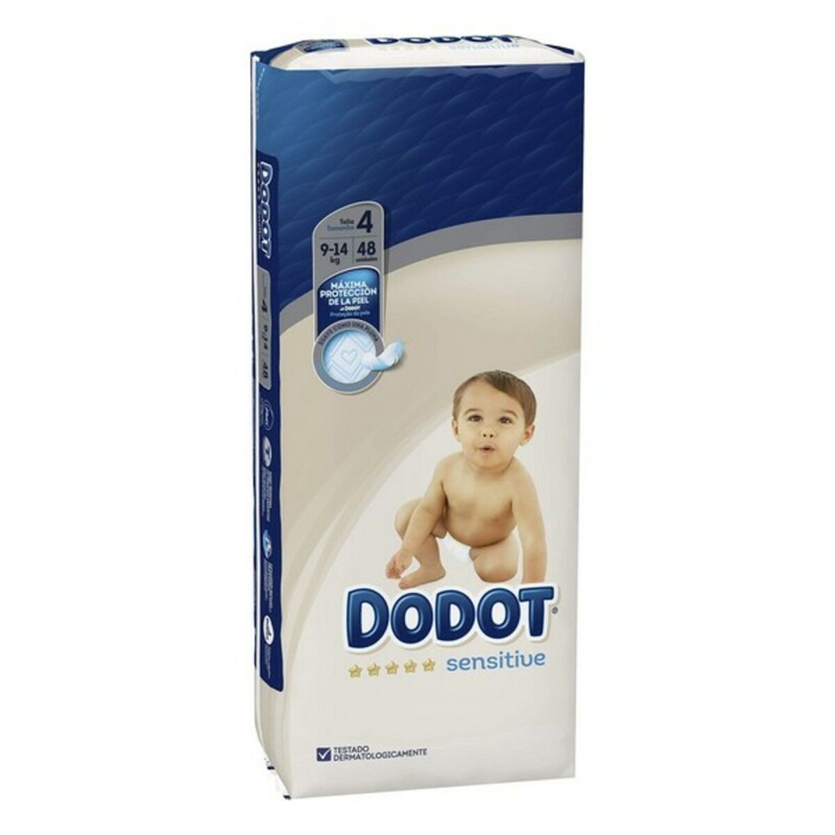 Scutece de unică folosință Sensitive Dodot Dodot Sensitive (48 uds) - Sănătate și îngrijire personală, Îngrijirea copiilor și puericultură