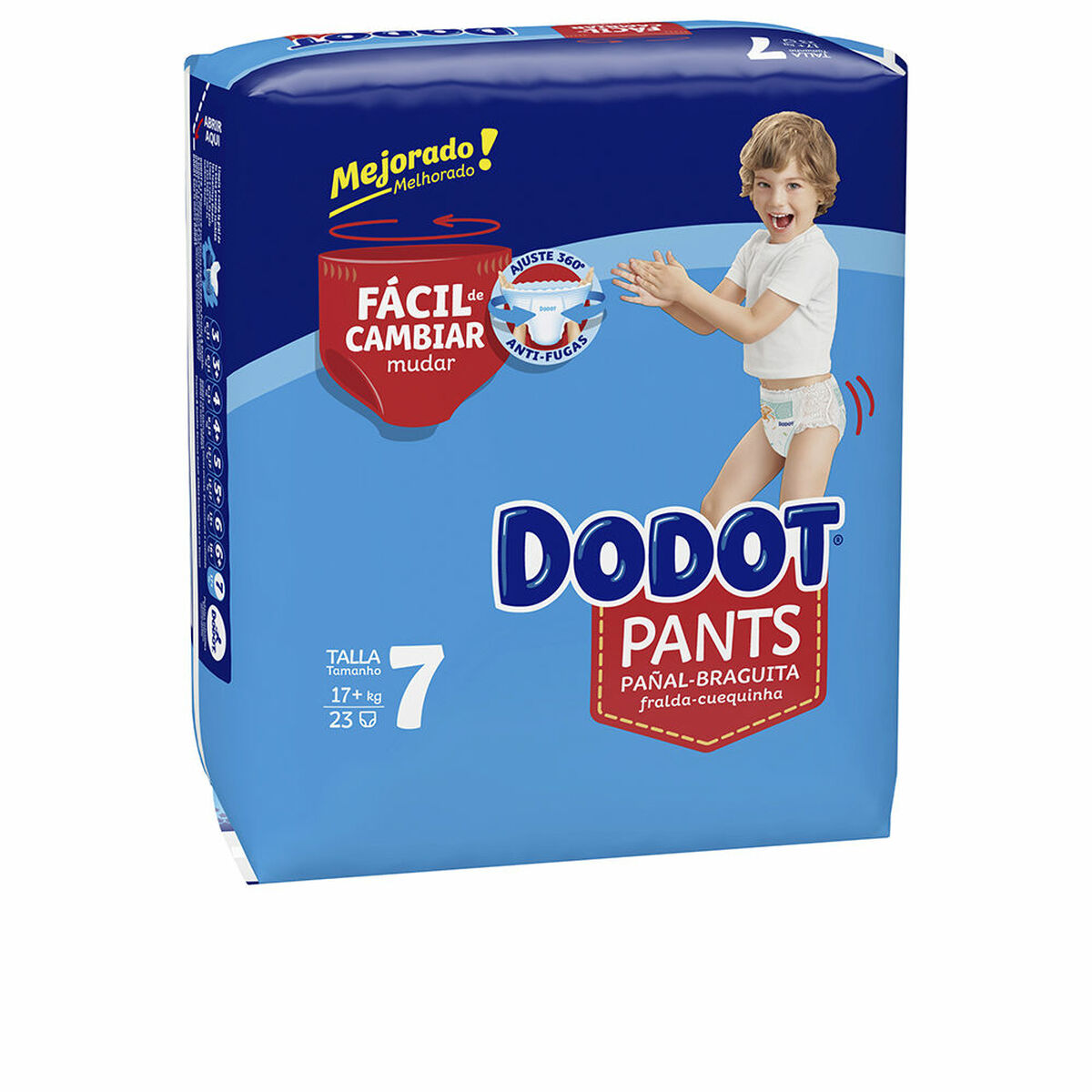 Servețele pentru copii Dodot Pants Mărimea 7 17 kg (23 Unități) - Sănătate și îngrijire personală, Îngrijirea copiilor și puericultură