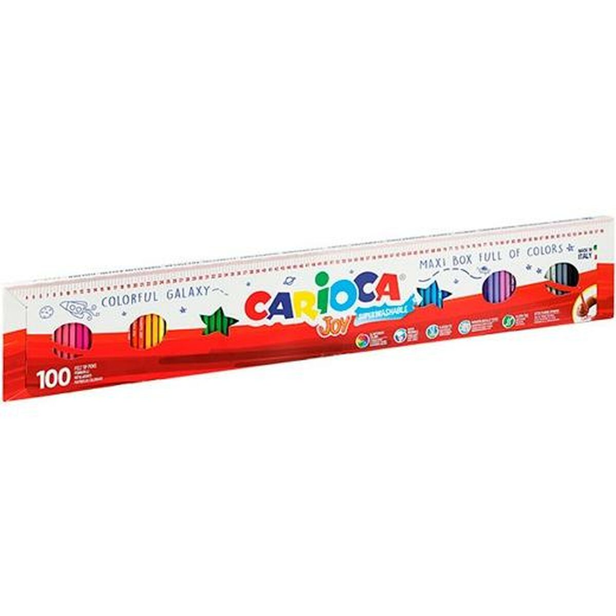 Set de Carioci Carioca Joy Colorful Galaxy Multicolor (10 Unități) - Birou și papetărie, Pixuri, creioane și articole de scris