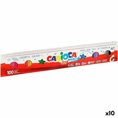 Set de Carioci Carioca Joy Colorful Galaxy Multicolor (10 Unități) - Birou și papetărie, Pixuri, creioane și articole de scris