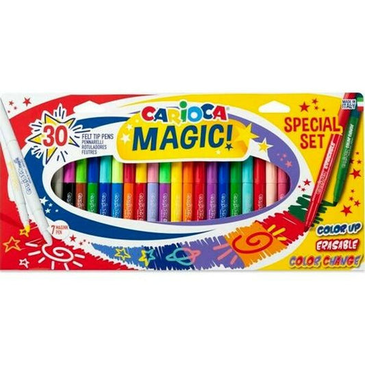 Set de Carioci Carioca Magic! Multicolor 30 Piese (10 Unități) - Birou și papetărie, Pixuri, creioane și articole de scris
