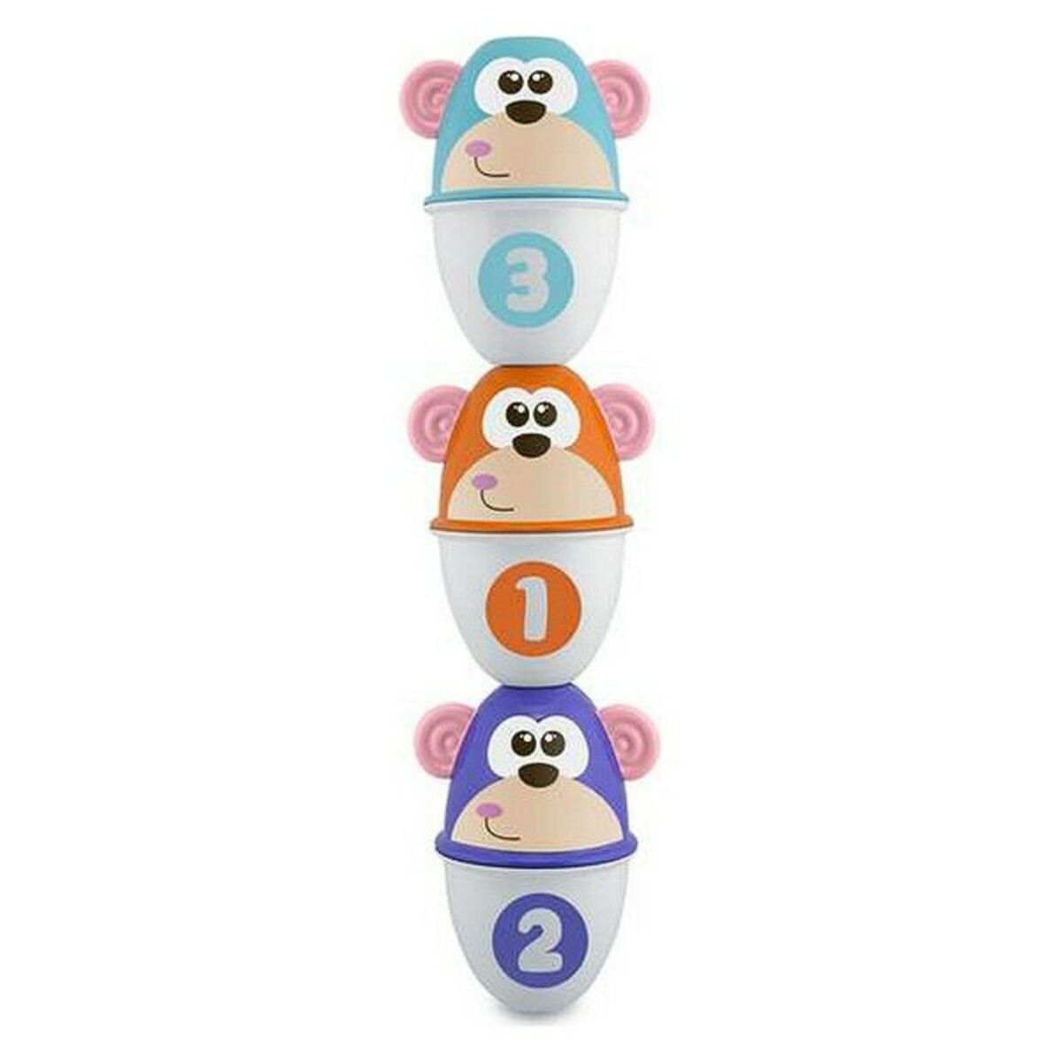 Joc de Popice Monkey Strike Chicco (7 pcs) - Bebelus, Jucăriile copilăriei timpurii