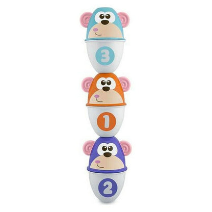 Joc de Popice Monkey Strike Chicco (7 pcs) - Bebelus, Jucăriile copilăriei timpurii