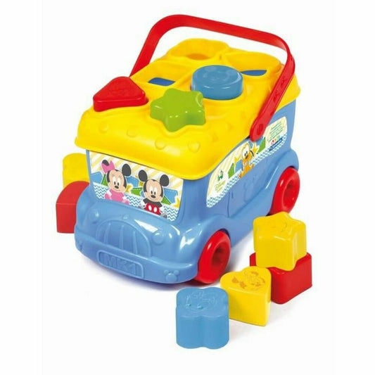 Jucărie interactivă pentru bebeluși Clementoni The Mickey Mouse Bus 9 Piese - Bebelus, Jucăriile copilăriei timpurii