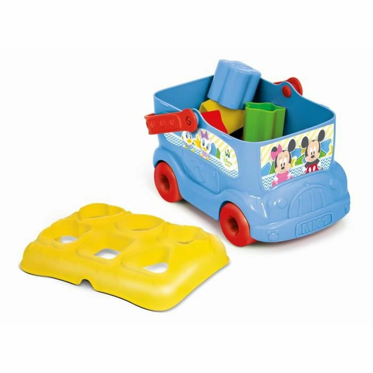 Jucărie interactivă pentru bebeluși Clementoni The Mickey Mouse Bus 9 Piese - Bebelus, Jucăriile copilăriei timpurii