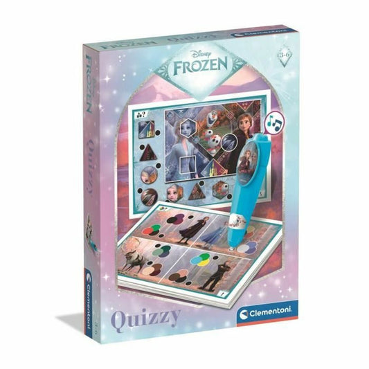 Puzzle Clementoni Quizzy - Frozen - Jucarii si jocuri, Puzzle-uri și puzzle-uri