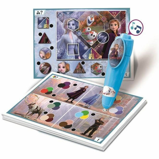 Puzzle Clementoni Quizzy - Frozen - Jucarii si jocuri, Puzzle-uri și puzzle-uri