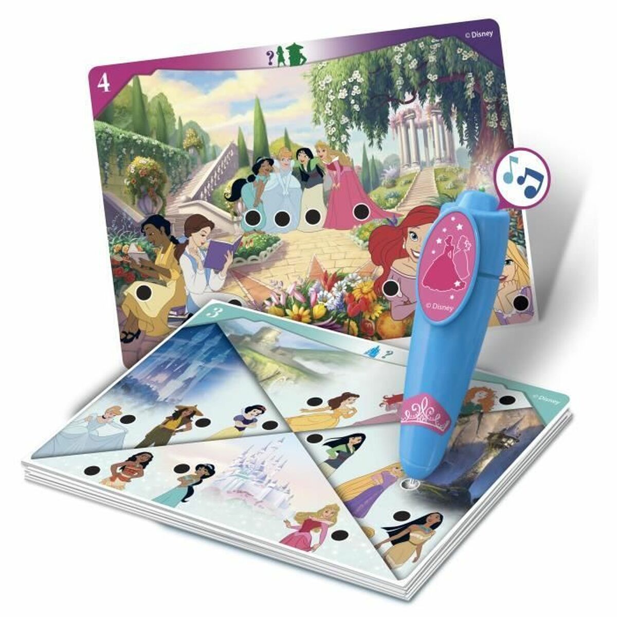 Puzzle Clementoni Quizy - Princesa - Jucarii si jocuri, Puzzle-uri și puzzle-uri