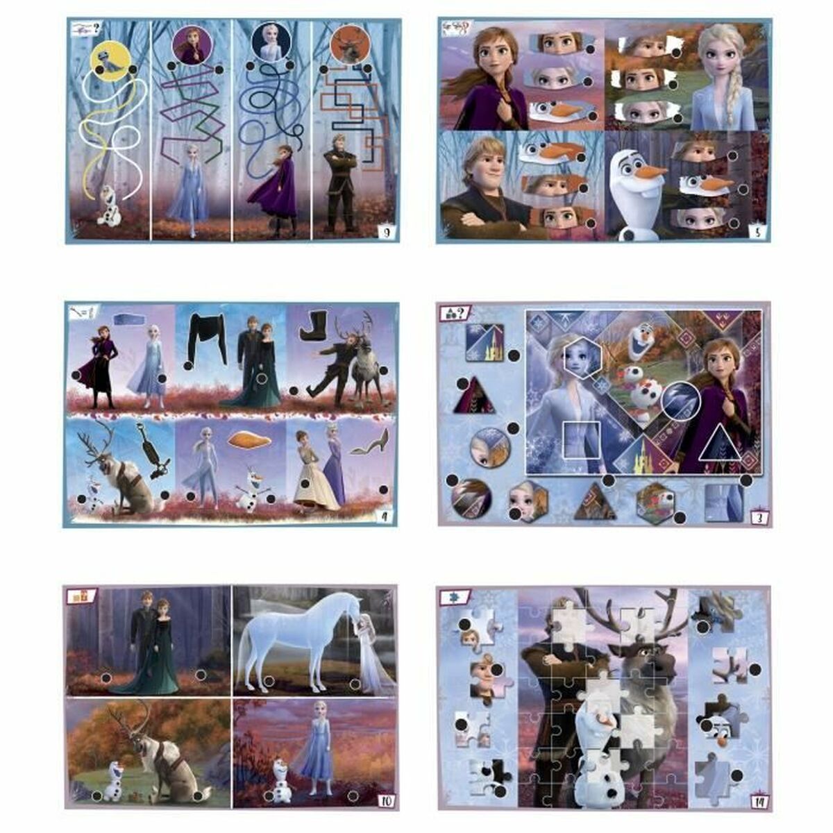Puzzle Clementoni Frozen - Jucarii si jocuri, Puzzle-uri și puzzle-uri