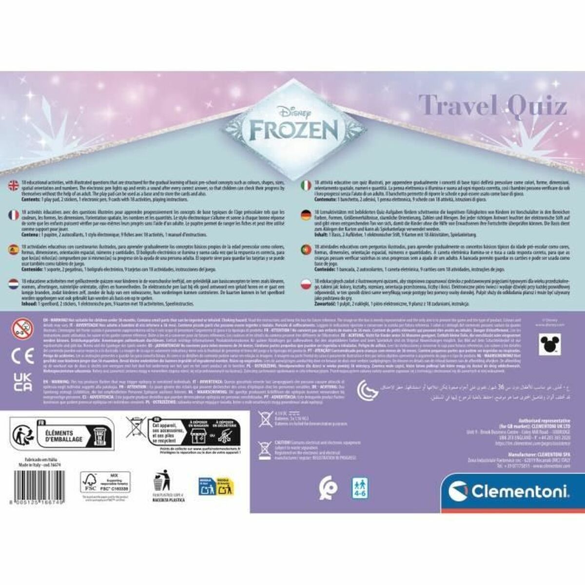 Puzzle Clementoni Frozen - Jucarii si jocuri, Puzzle-uri și puzzle-uri