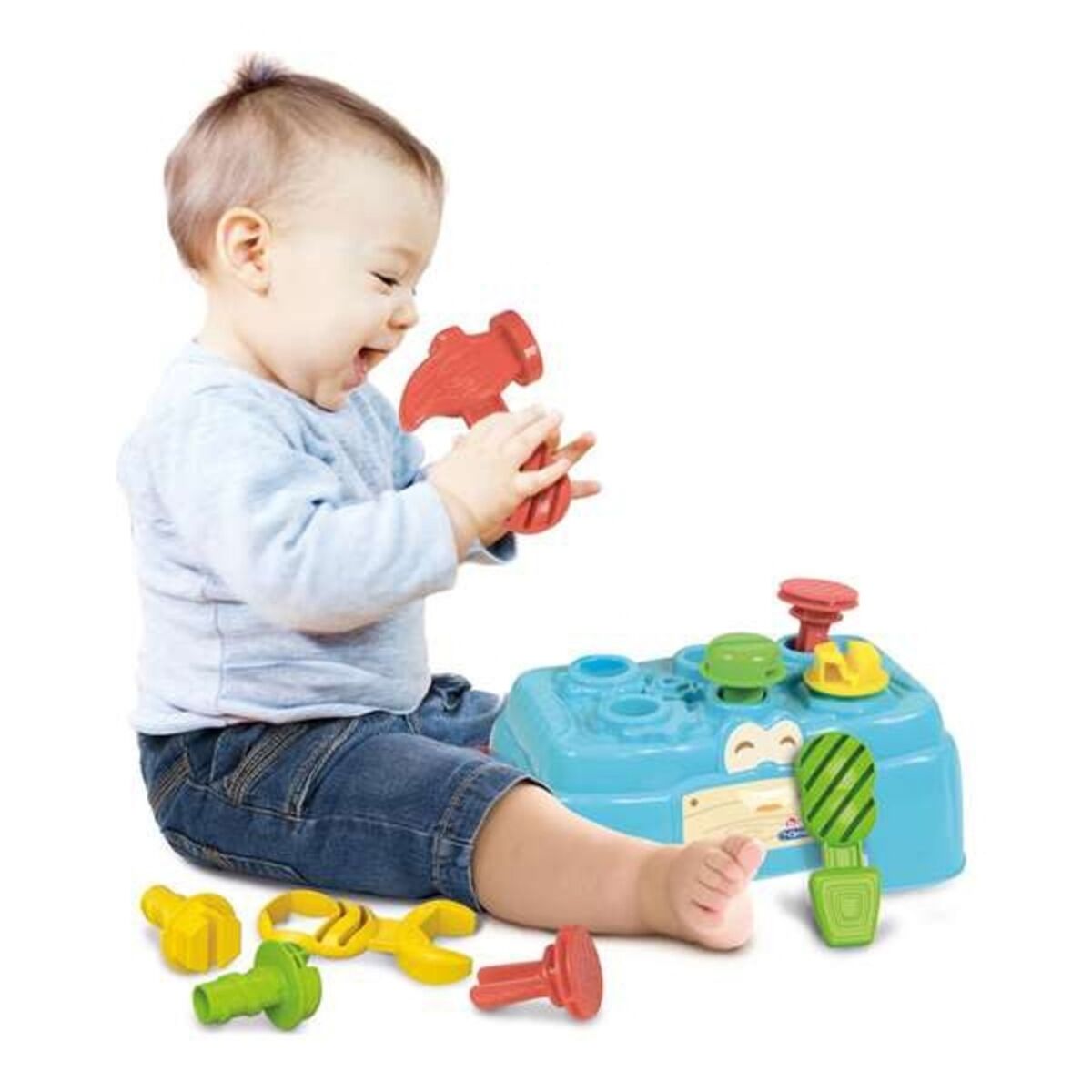 Playset Baby Clementoni 17042 Cutie de scule (9 pcs) - Jucarii si jocuri, În aer liber și sport