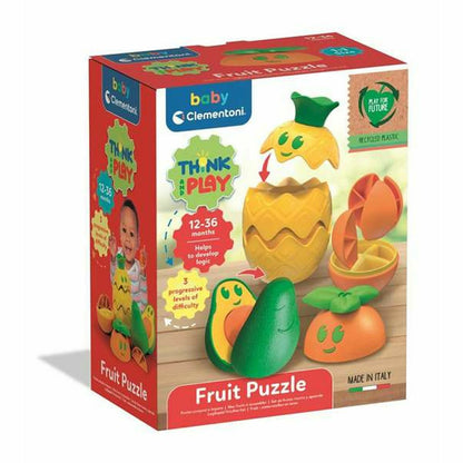 Puzzle pentru Copii Clementoni Fructe - Bebelus, Jucăriile copilăriei timpurii