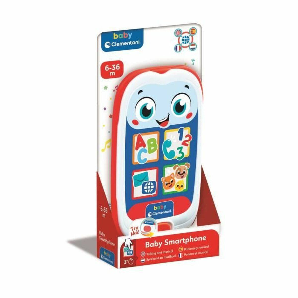 Telefon jucărie Clementoni Baby - Jucarii si jocuri, Imitații de jocuri