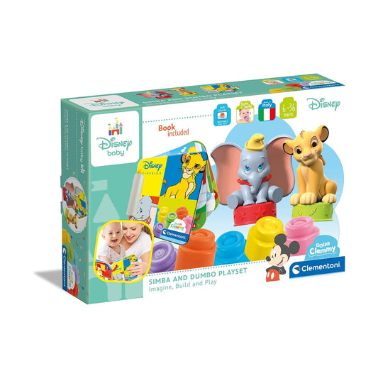 Puzzle Animale Clementoni Disney Classics Clemmy Box - Bebelus, Jucăriile copilăriei timpurii