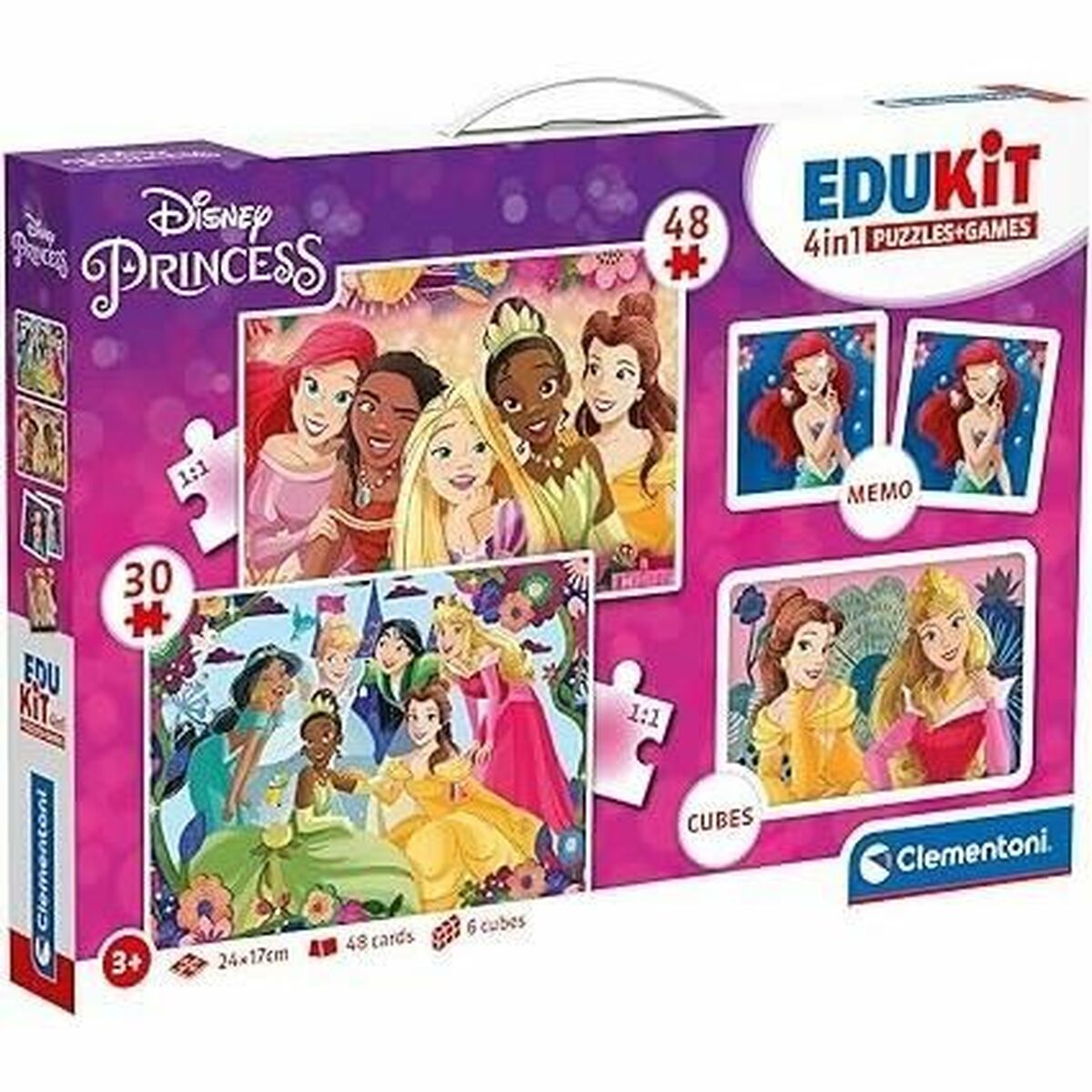 Joc Educativ Clementoni Disney Princesses - Jucarii si jocuri, Jocuri și accesorii