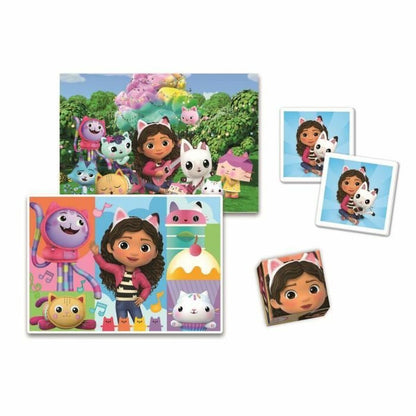 Jucărie interactivă pentru bebeluși Clementoni Edukit 4 en 1 Gabby y la casa mágica - Bebelus, Jucăriile copilăriei timpurii