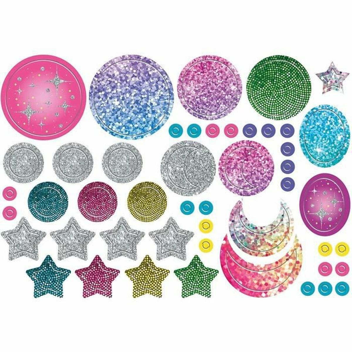Kit de Creare Brățări și Coliere Clementoni My Moonlight Pendants Aluminiu Cauciuc Plastic - Jucarii si jocuri, Activități creative