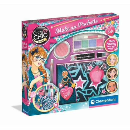 Set de Machiaj pentru Copii Clementoni Crazy Chic Multicolor - Jucarii si jocuri, Costume și accesorii