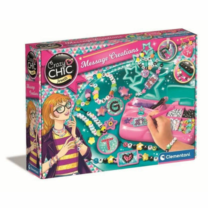 Mărgele pentru Brățări Clementoni Crazy Chic - Jucarii si jocuri, Activități creative