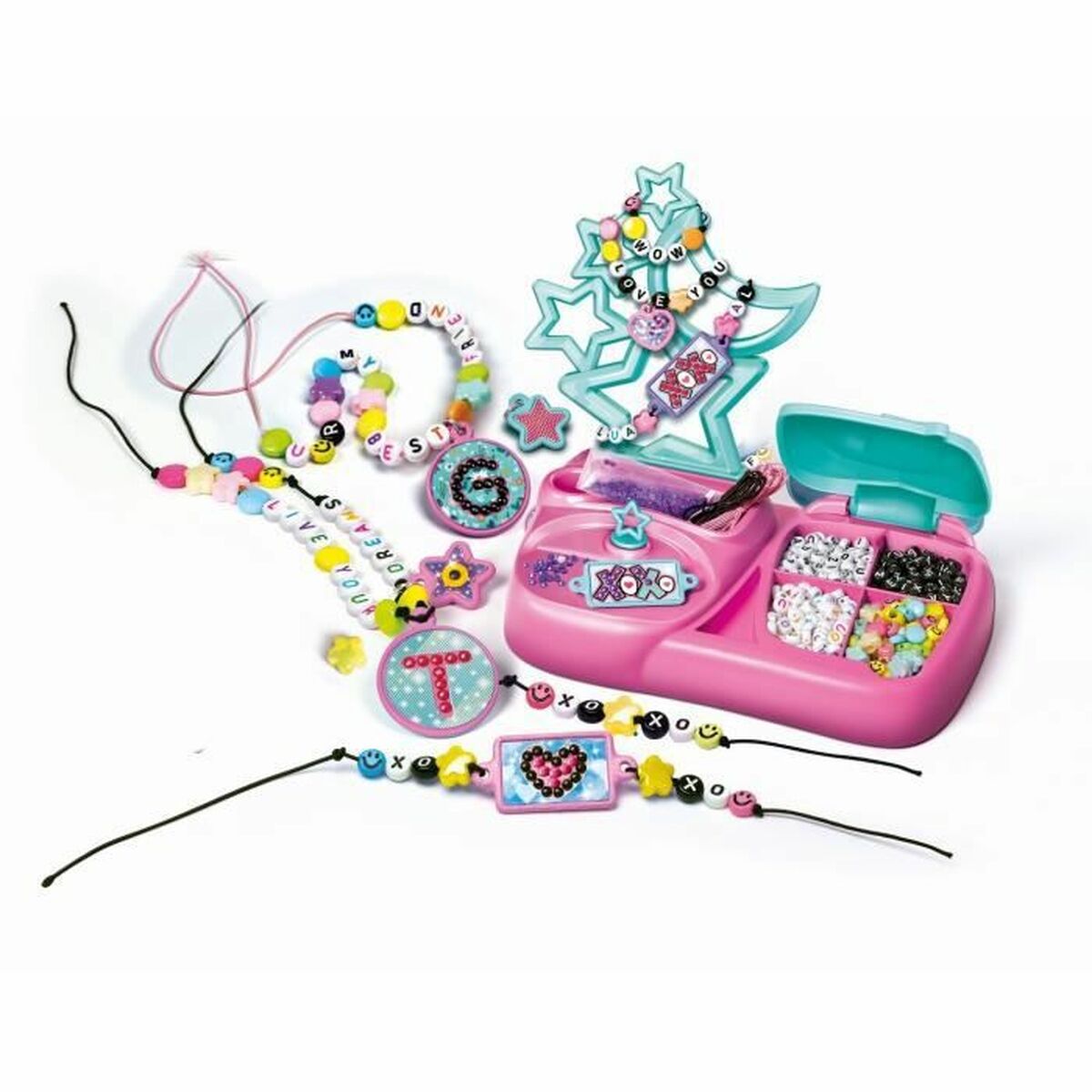 Mărgele pentru Brățări Clementoni Crazy Chic - Jucarii si jocuri, Activități creative