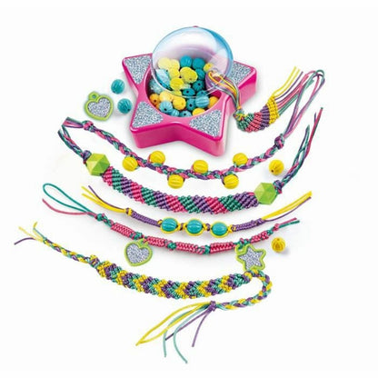 Kit de Creare Brățări Clementoni Friendship bracelet creation box Plastic - Jucarii si jocuri, Activități creative