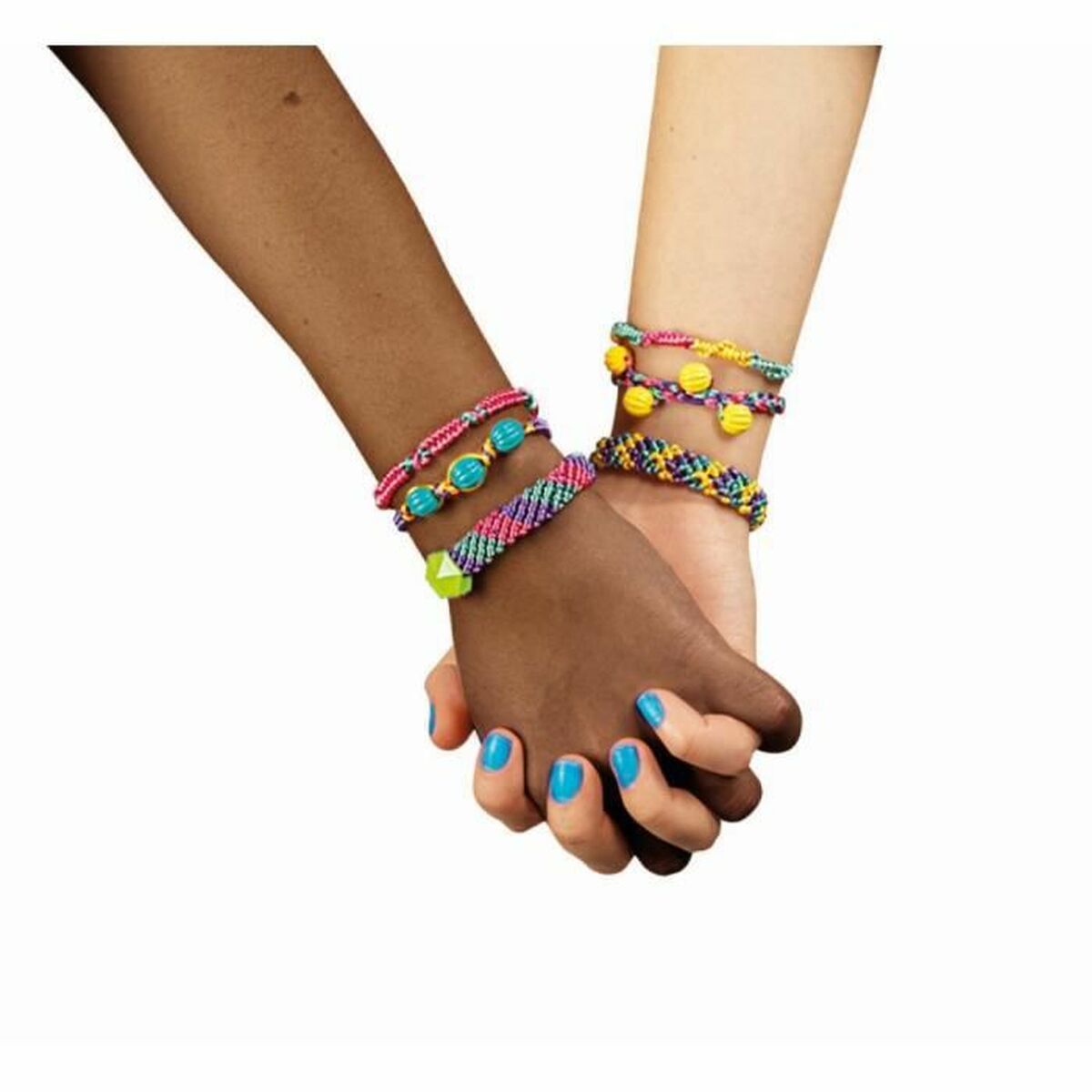 Kit de Creare Brățări Clementoni Friendship bracelet creation box Plastic - Jucarii si jocuri, Activități creative