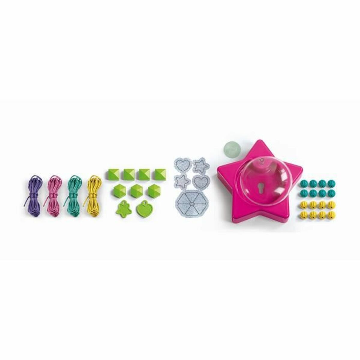 Kit de Creare Brățări Clementoni Friendship bracelet creation box Plastic - Jucarii si jocuri, Activități creative
