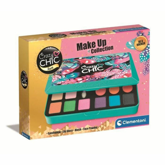 Set de Machiaj pentru Copii Clementoni Be a Rocker 8 culori - Jucarii si jocuri, Costume și accesorii