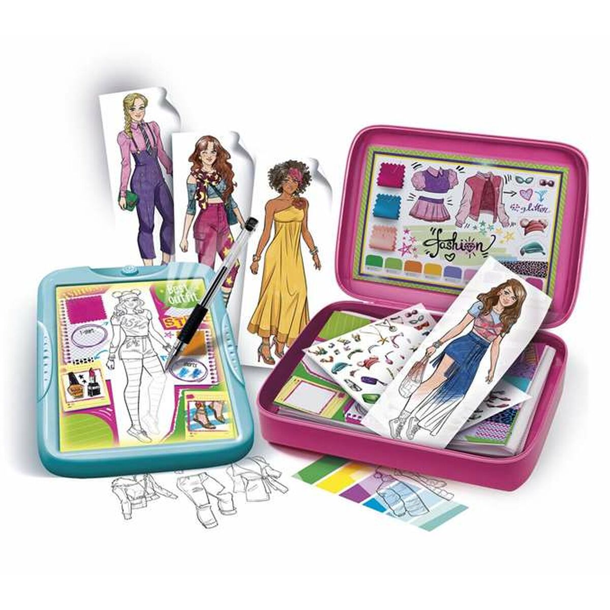 Joc Educativ Clementoni Fashion Designer - Jucarii si jocuri, Jocuri și accesorii