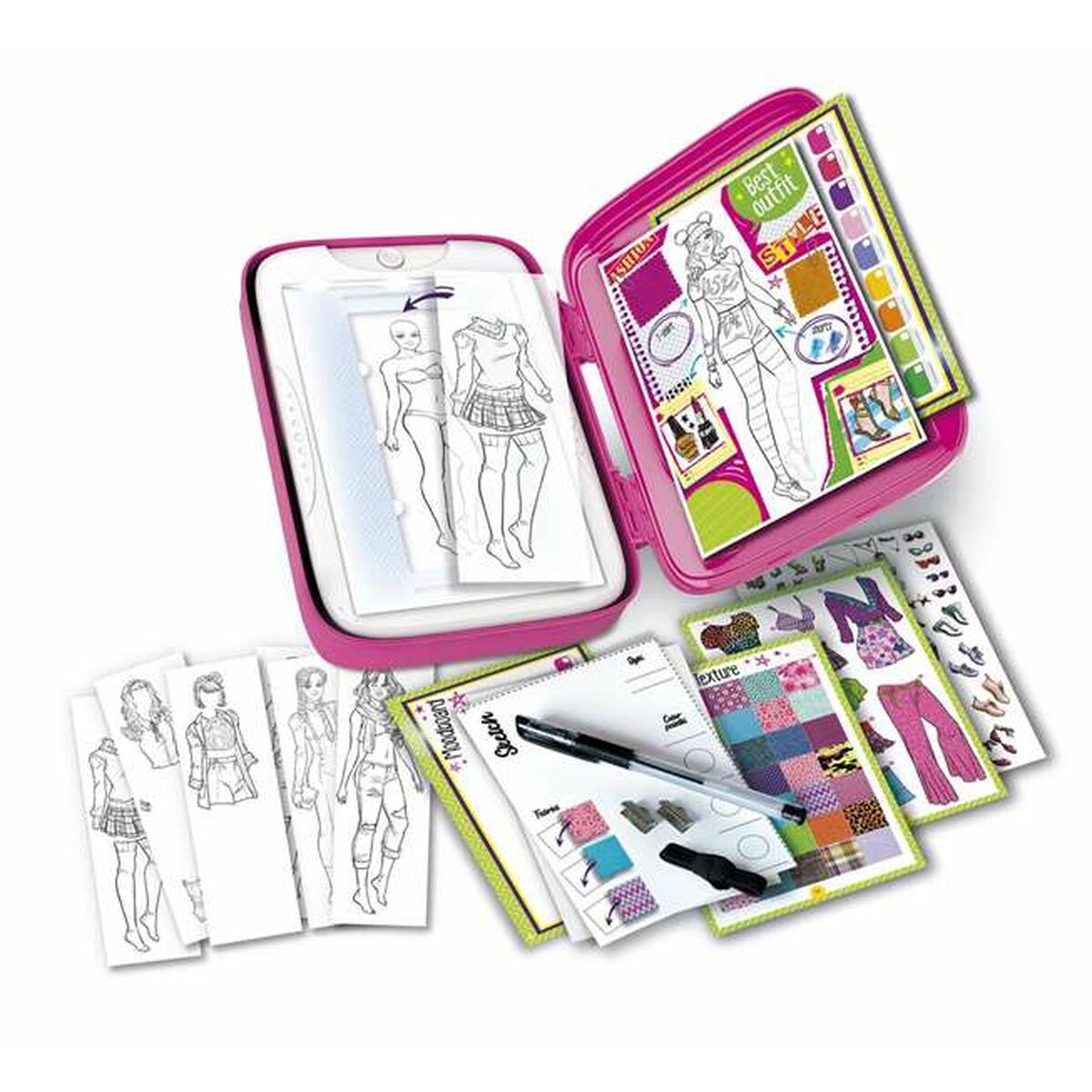Joc Educativ Clementoni Fashion Designer - Jucarii si jocuri, Jocuri și accesorii