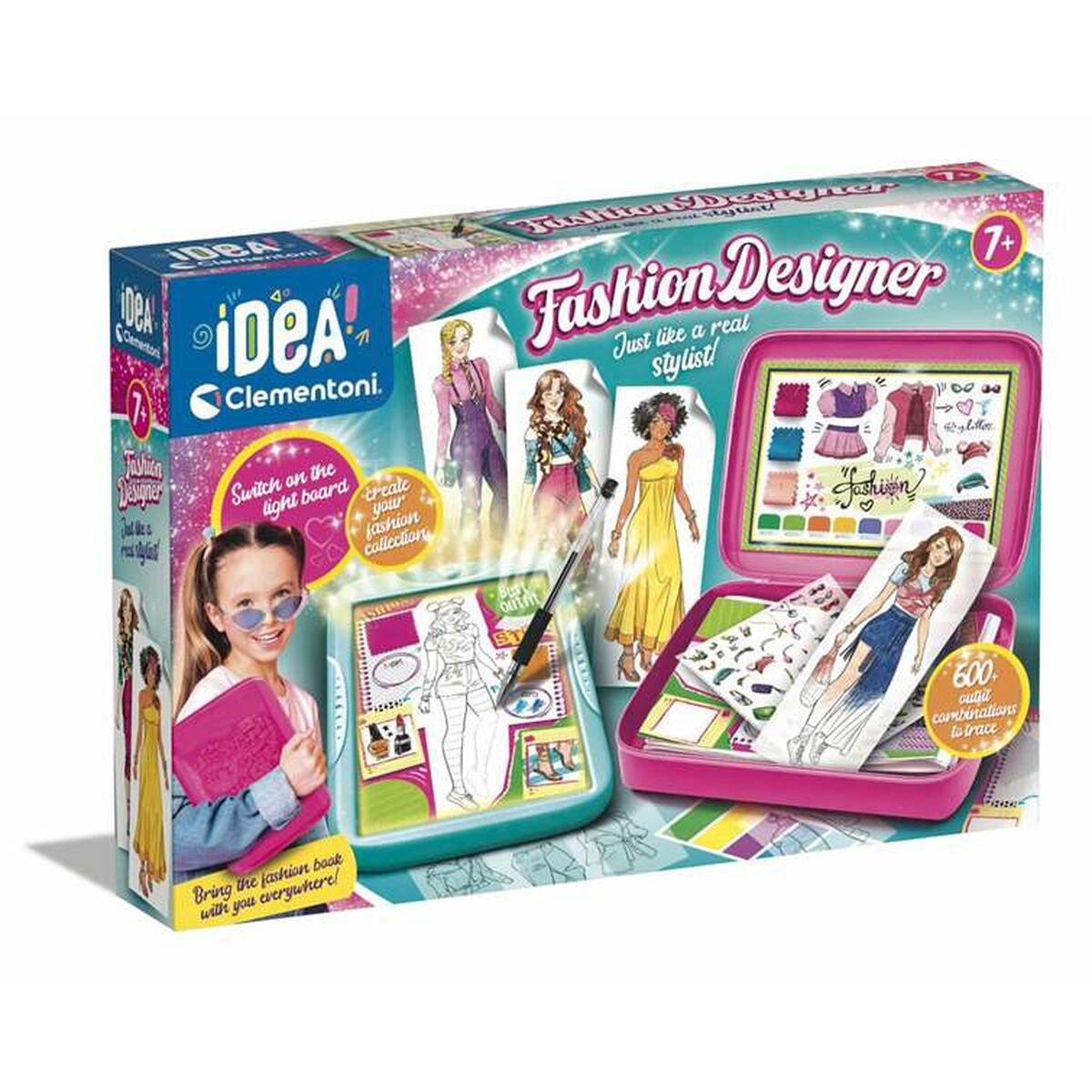 Joc Educativ Clementoni Fashion Designer - Jucarii si jocuri, Jocuri și accesorii
