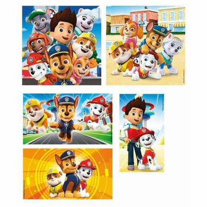 Set de 10 Puzzle-uri The Paw Patrol Clementoni Supercolor 330 Piese - Jucarii si jocuri, Puzzle-uri și puzzle-uri