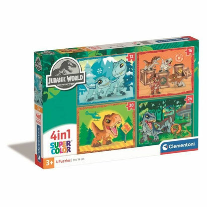 Puzzle Clementoni Jurassic World (4 Unități) - Jucarii si jocuri, Puzzle-uri și puzzle-uri