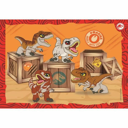 Puzzle Clementoni Jurassic World (4 Unități) - Jucarii si jocuri, Puzzle-uri și puzzle-uri