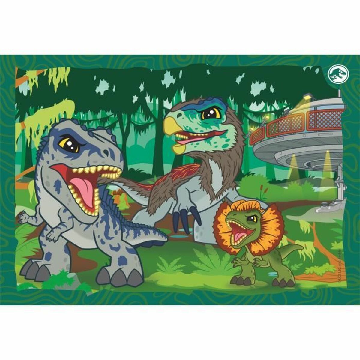 Puzzle Clementoni Jurassic World (4 Unități) - Jucarii si jocuri, Puzzle-uri și puzzle-uri