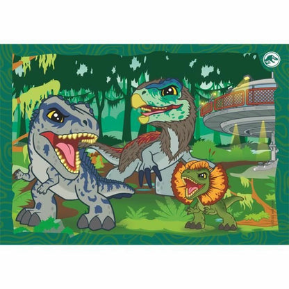 Puzzle Clementoni Jurassic World (4 Unități) - Jucarii si jocuri, Puzzle-uri și puzzle-uri