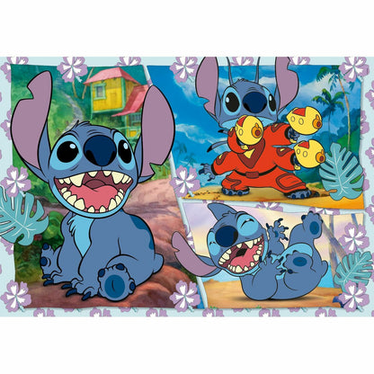 Puzzle Clementoni Stitch 104 Piese (4 Unități) - Jucarii si jocuri, Puzzle-uri și puzzle-uri