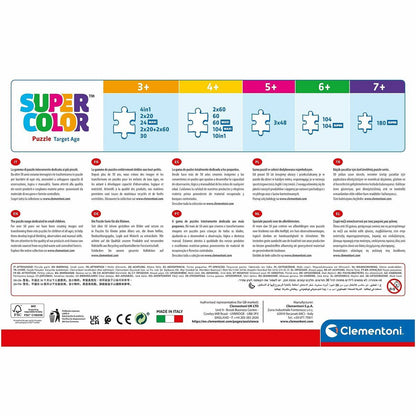 Puzzle Clementoni Stitch 104 Piese (4 Unități) - Jucarii si jocuri, Puzzle-uri și puzzle-uri
