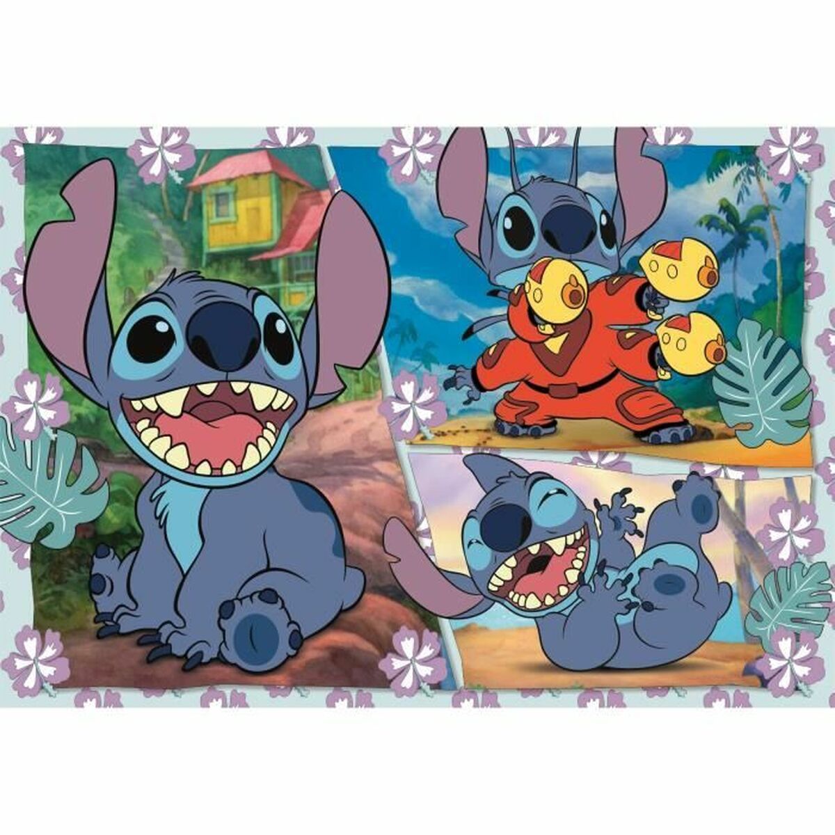 Puzzle Clementoni Stitch 104 Piese (4 Unități) - Jucarii si jocuri, Puzzle-uri și puzzle-uri